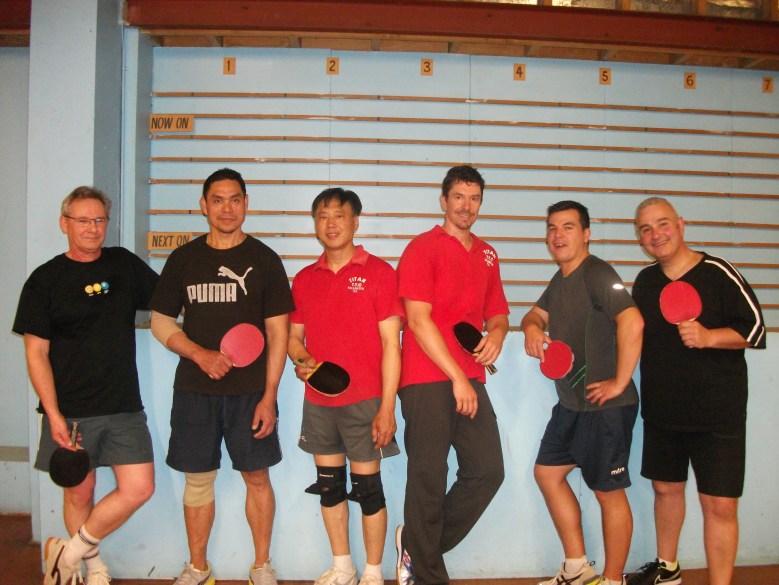 Gray Hodgkinson, Kung Tepp, William Tan, Ryan Cronin, Steve Montgomery and Tony Tziakis