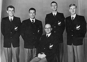 1954 NZ Men’s Team to World Championships England